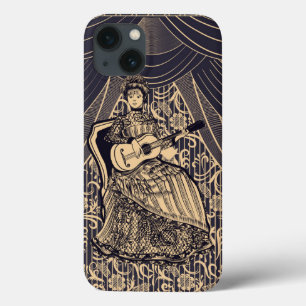 Dame met gitaar Case-Mate iPhone case