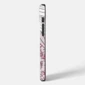 dame met gitaar Case-Mate iPhone case (Achterkant / Links)