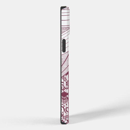 dame met gitaar Case-Mate iPhone case (Achterkant / Rechts)