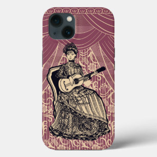 Dame met gitaar Case-Mate iPhone case
