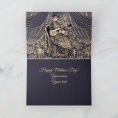 Dame met gitaar kaart (Binnen)