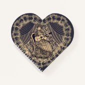 Dame met gitaar notitieboek (Voorkant)