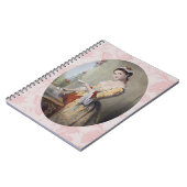 Dame met Kaarten Notitieboek (Linkerzijde)