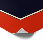 DAME MET KERSTCADEAUS ART DECO SCHOONHEID MODE POSTER (Hoek)