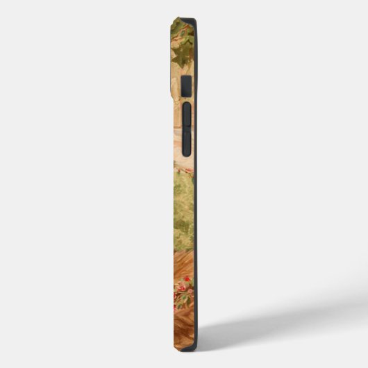 Dame met Lion iPhone/iPad-draagtas Case-Mate iPhone Case (Achterkant / Links)