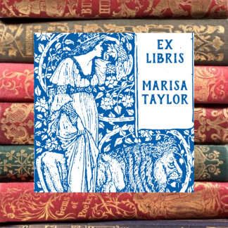 Dame met lionboekje  zelfinktende stempel