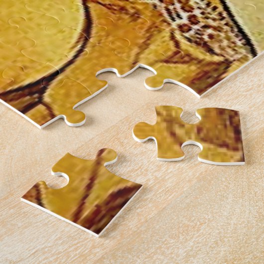 Dame met luiers, Art Nouveau Legpuzzel (Zijkant)