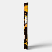 DAME MET MONOGRAM VAN RODE ROOS Case-Mate iPhone CASE (Achterkant / Rechts)