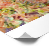 Dame met paraplu van Claude Monet Poster (Hoek)