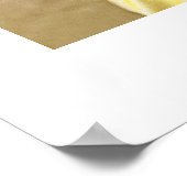 Dame met parasol poster (Hoek)