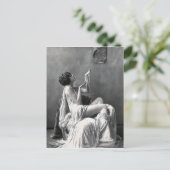 Dame met Pearls Briefkaart (Staand voorkant)