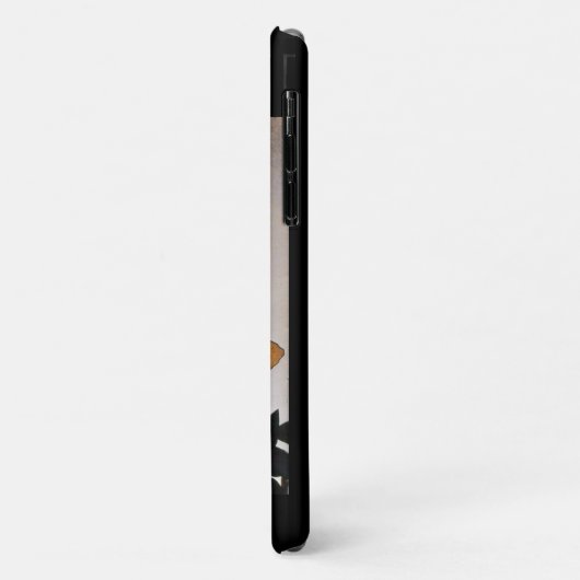 DAME MET ROOD ROZENMONOGRAAM Case-Mate iPhone CASE (Achterkant/links)