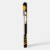 DAME MET ROOD ROZENMONOGRAM Case-Mate iPhone CASE (Achterkant / Links)