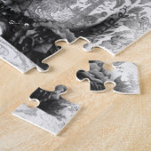 Dame met tatoeage - Vrouw met Tattoos -  Legpuzzel (Zijkant)