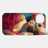 Dame met Uil Fantasy Art Case-Mate iPhone Case (Achterkant (horizontaal))