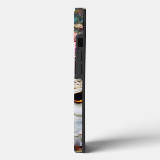 Dame met Uil Surreal Fantasy Kunst Case-Mate iPhone Case (Achterkant / Links)