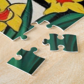 Dame met Zwarte Kat Legpuzzel (Zijkant)