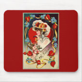 dame Mijn Valentijn Mousepad Muismat (Voorkant)