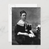 Dame Millicent Fawcett, c.1880 Briefkaart (Voorkant / Achterkant)