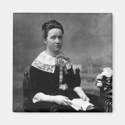 Dame Millicent Fawcett, c.1880 Magneet (Voorkant)