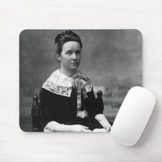 Dame Millicent Fawcett, c.1880 Muismat (Met muis)