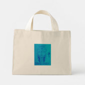 Dame Mini Tote Bag (Achterkant)