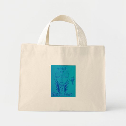 Dame Mini Tote Bag (Voorkant)
