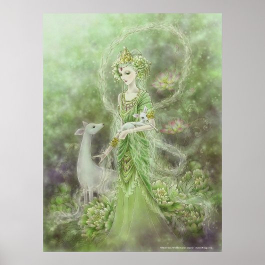 Dame of Compassion Art Print (Voorkant)