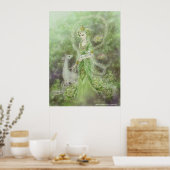Dame of Compassion Art Print (Keuken)