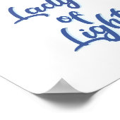 Dame of Light Poster (Hoek)