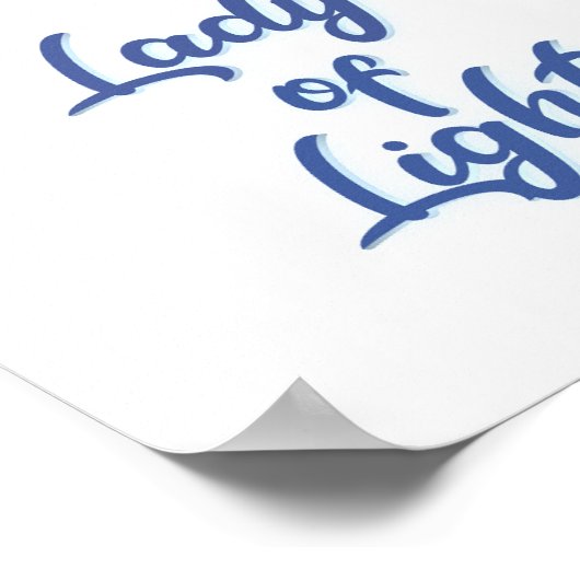 Dame of Light Poster (Hoek)