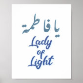 Dame of Light Poster (Voorkant)