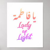 Dame of Light Poster (Voorkant)