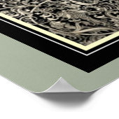 Dame of Natuur Art Nouveau Poster 13 x 19 (Hoek)