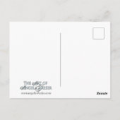 Dame of Oktober Art Nouveau Birthstone Series Briefkaart (Achterkant)