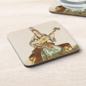 Dame of Quality Speaker the Guitar, mode bord, Onderzetter (Linkerzijde)