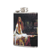 Dame of Shallot op Boat J.W. Waterhouse Fine Art Heupfles (Links)