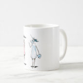 Dame off-to-Lunch Mok (Voorkant rechts)