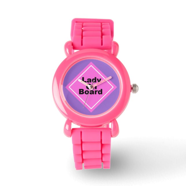 Dame op Boord Horloge (Voorkant)