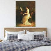 Dame op de Piano Canvas Afdruk (Insitu (Slaapkamer))