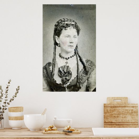  dame poster (Keuken)