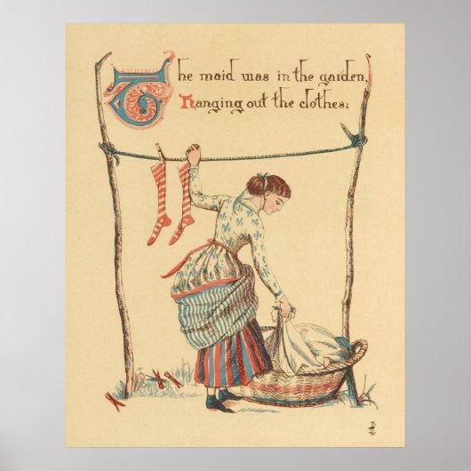   dame poster (Voorkant)