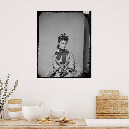  dame poster (Keuken)