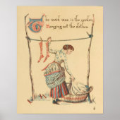   dame poster (Voorkant)