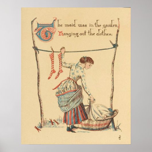   dame poster (Voorkant)