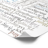 Dame Rider-Waite Tarot-Kaart Poster (Hoek)