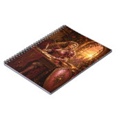 Dame Rosaline Brightshield Fantasy Quest Dagboek Notitieboek (Linkerzijde)