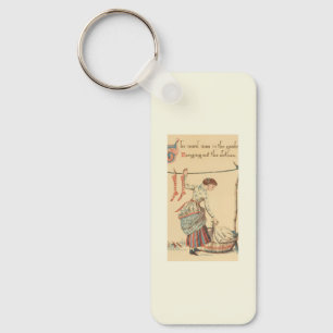 dame sleutelhanger