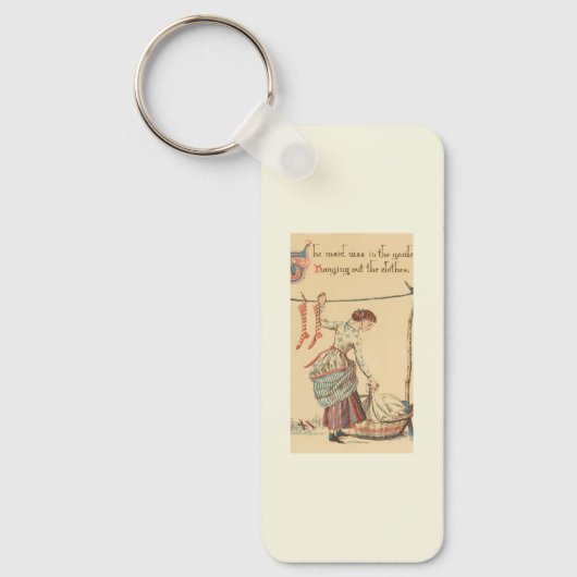 dame sleutelhanger (Voorkant)