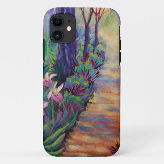 Dame Slippers op het pad Case-Mate iPhone Case (Achterkant)